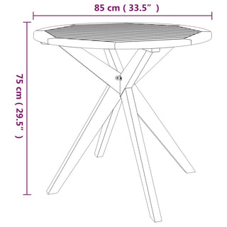 Tuinset Massief Acaciahout