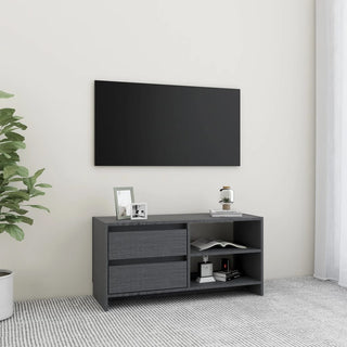 Tv-Meubel 80X31X39 Cm Massief Grenenhout