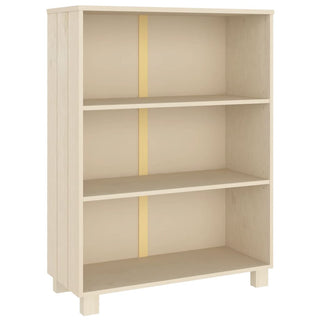 Boekenkast Hamar 85X35X2 Cm Massief Grenenhout