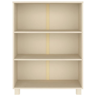 Boekenkast Hamar 85X35X2 Cm Massief Grenenhout