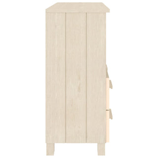 Dressoir Hamar 85X35X80 Cm Massief Grenenhout