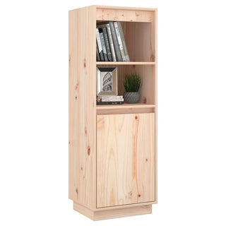 Hoge Kast 37X34X0 Cm Massief Grenenhout