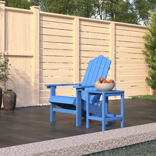 Tuinstoel Adirondack Met Tafel Hdpe