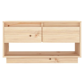 Tv-Meubel 74X34X40 Cm Massief Grenenhout