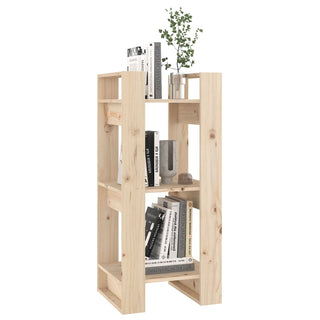 Boekenkast/Kamerscherm 4X35X9 Cm Massief Grenenhout