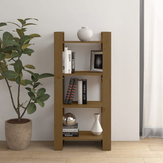 Boekenkast/Kamerscherm 60X35X25 Cm Massief Grenenhout