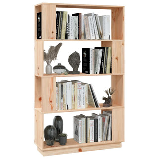 Boekenkast/Kamerscherm 80X25X32 Cm Massief Grenenhout