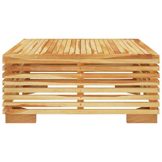 Tuintafel 69,5X69,5X31 Cm Massief Teakhout