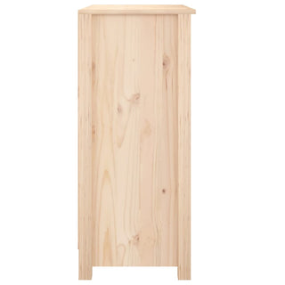 Dressoir 70X35X80 Cm Massief Grenenhout