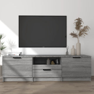 Tv-Meubel 140X35X40 Cm Bewerkt Hout