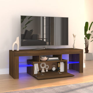 Tv-Meubel Met Led-Verlichting 120X35X40 Cm