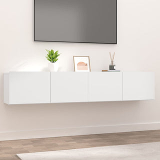 Tv-Meubel 80X30X30 Cm Bewerkt Hout Kleurig