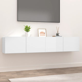 Tv-Meubel 80X30X30 Cm Bewerkt Hout Kleurig