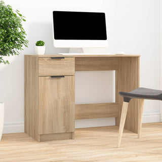 Bureau 100X50X75 Cm Bewerkt Hout