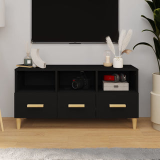 Tv-Meubel 102X36X50 Cm Bewerkt Hout