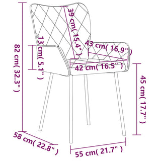 Eetkamerstoelen Stof Kleurig