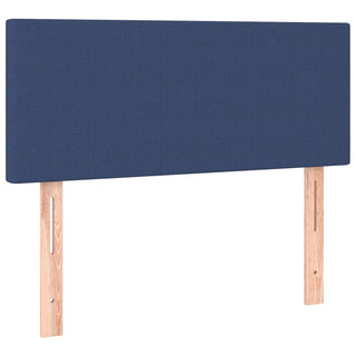 Hoofdbord 80X5X78/88 Cm Stof Blauw