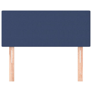 Hoofdbord 80X5X78/88 Cm Stof Blauw