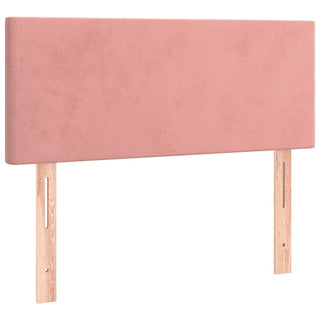 Hoofdbord 100X5X78/88 Cm Fluweel Roze