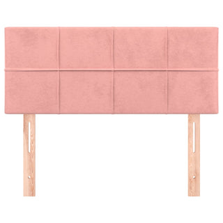 Hoofdbord 100X5X78/88 Cm Fluweel Roze