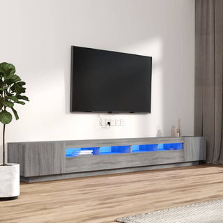 Tv-Meubel Met Led-Verlichting 300X35X40 Cm