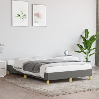 Bedframe Stof Donkergrijs