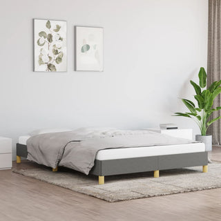 Bedframe Stof Donkergrijs