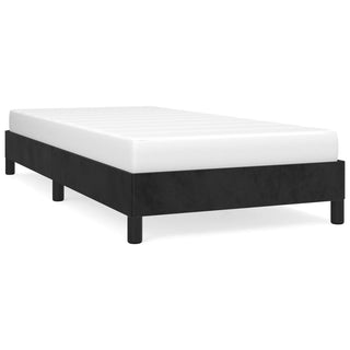 Bedframe Fluweel Zwart