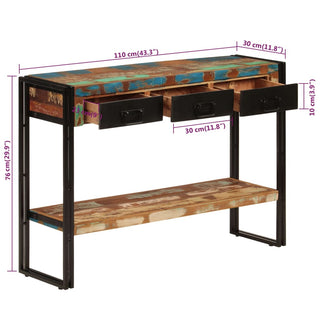 Wandtafel 110X30X76 Cm