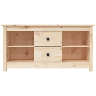 Tv-Meubel 103X36,5X52 Cm Massief Grenenhout