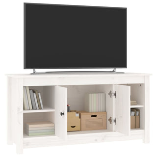 Tv-Meubel 103X36,5X52 Cm Massief Grenenhout