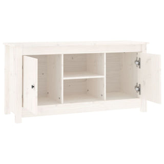 Tv-Meubel 103X36,5X52 Cm Massief Grenenhout