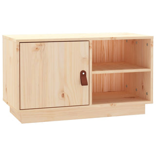 Tv-Meubel 70X34X40 Cm Massief Grenenhout