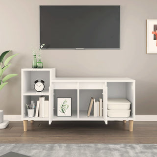 Tv-Meubel 100X35X55 Cm Bewerkt Hout