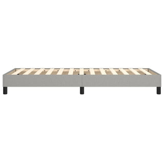 Boxspringframe Stof Lichtgrijs