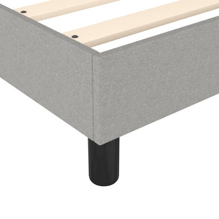 Boxspringframe Stof Lichtgrijs