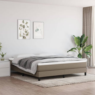 Boxspringframe Stof Taupe