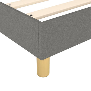 Boxspringframe Stof Donkergrijs