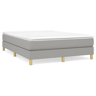 Boxspringframe Stof Lichtgrijs