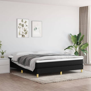 Boxspringframe Stof Zwart