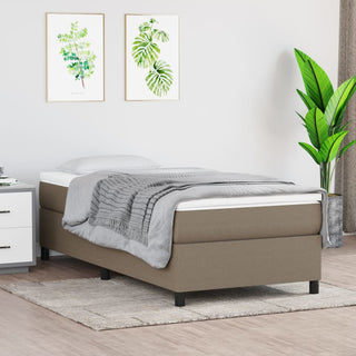 Boxspringframe Stof Taupe