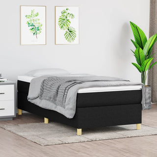 Boxspringframe Stof Zwart