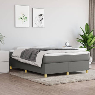 Boxspringframe Stof Donkergrijs