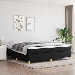 Boxspringframe Stof Zwart