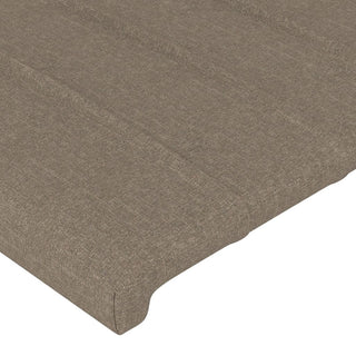 Hoofdbord Led Stof Taupe