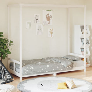 Kinderbedframe Massief Grenenhout