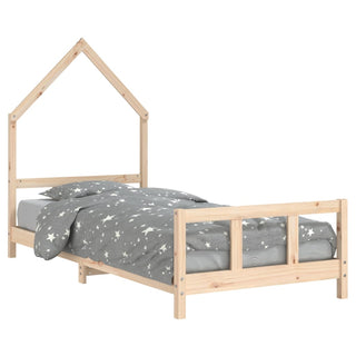 Kinderbedframe Massief Grenenhout