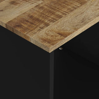 Salontafel 40X31X46 Cm Massief Mangohout En Bewerkt Hout