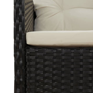 5-Delige Loungeset Met Kussens Poly Rattan