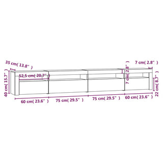 Tv-Meubel Met Led-Verlichting